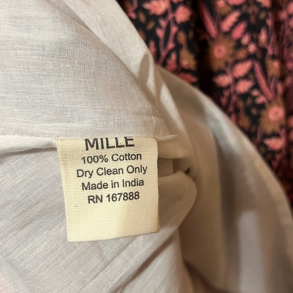 Tuckernuck | Mille Resort Daisy Dress Fiore Popover Tie Neck Mini Dress Size S - Picture 11 of 12